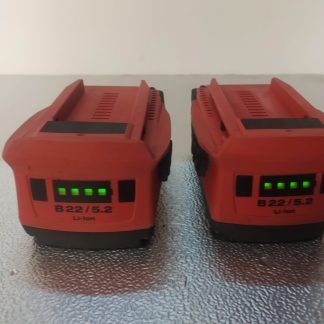 HILTI BATERÍA B22 5.2 DE 22 V (Pack 2 unidades)