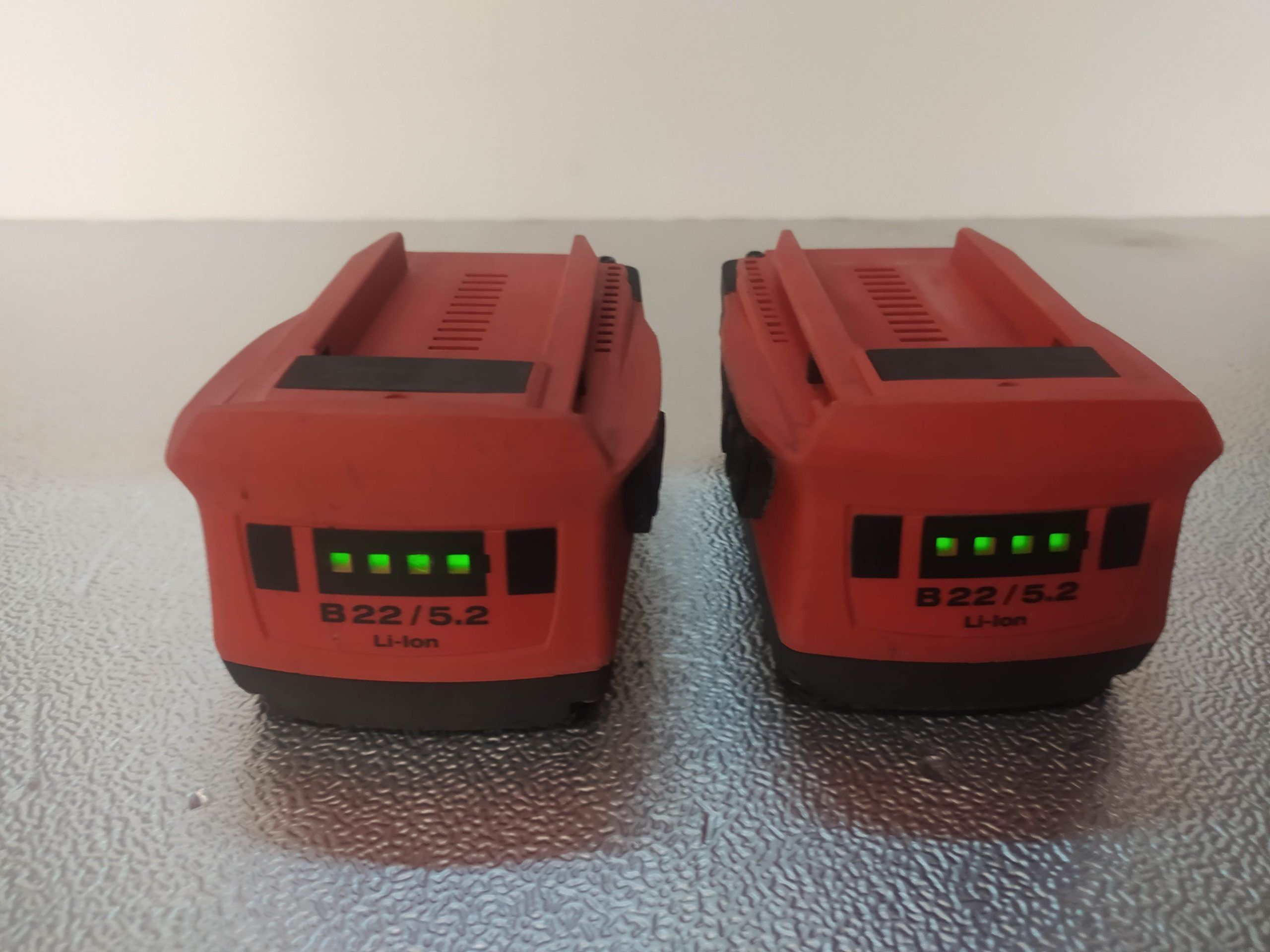 HILTI BATERÍA B22 5.2 DE 22 V (Pack 2 unidades)