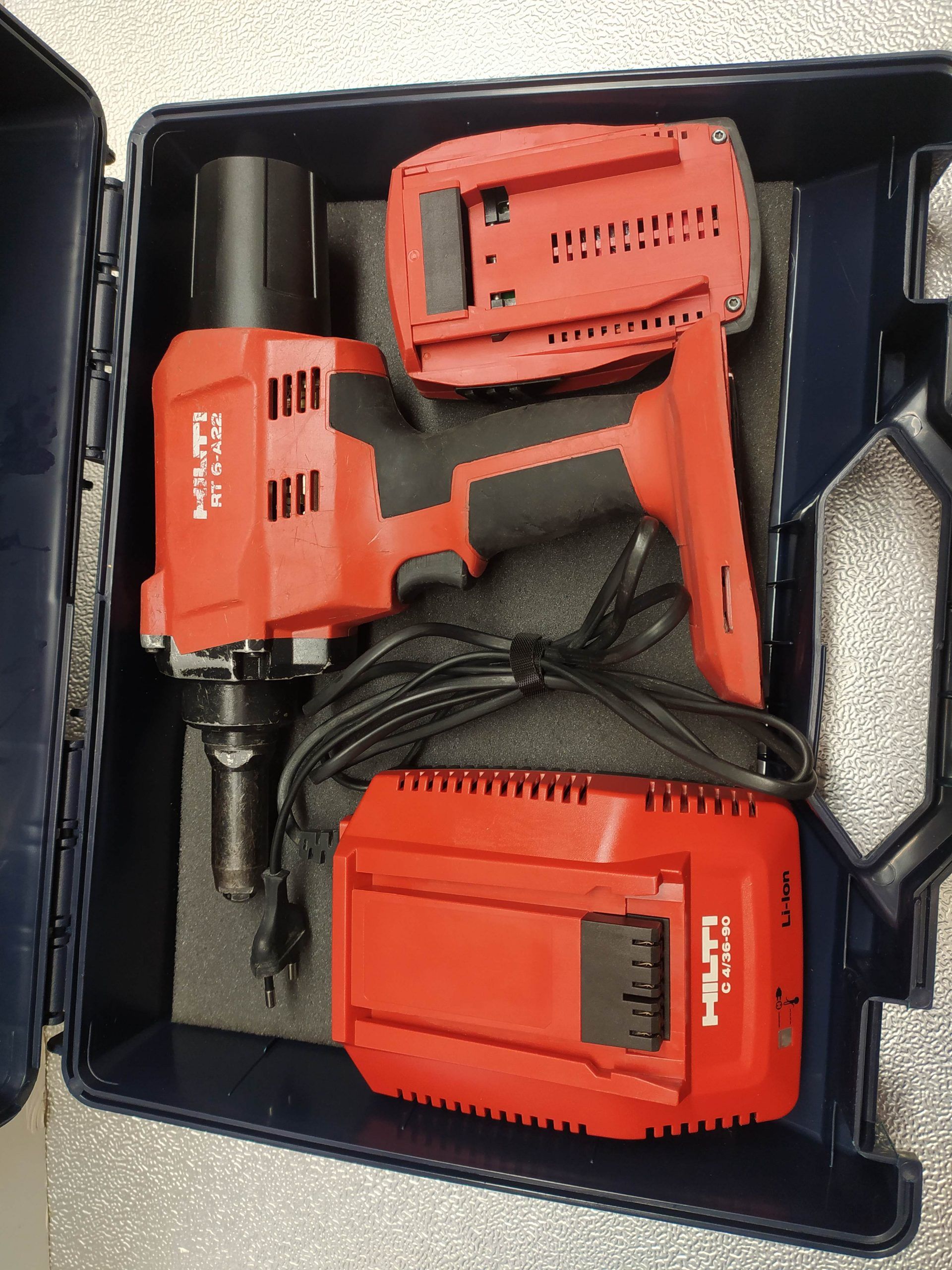 HILTI KIT RT 6-A22 REMACHADORA A BATERÍA