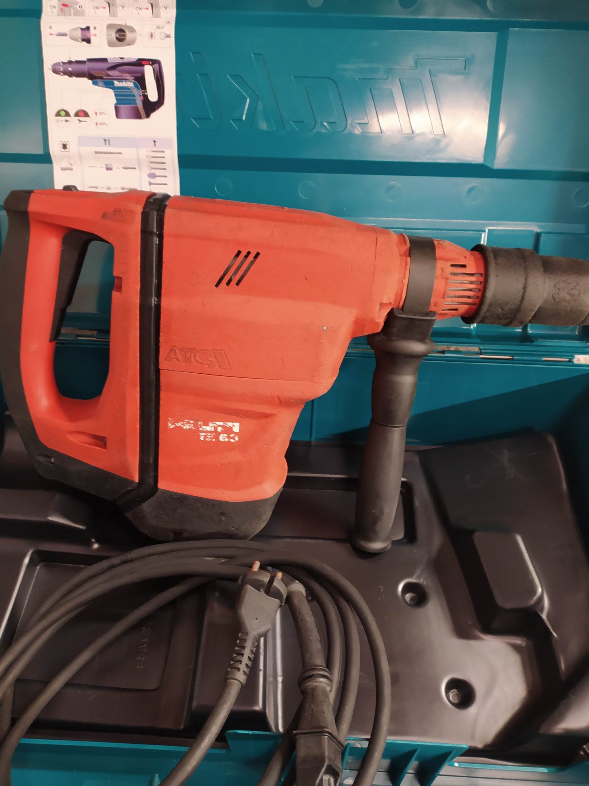 HILTI TE 60-ATC-AVR MARTILLO PERFORADOR - Imagen 2