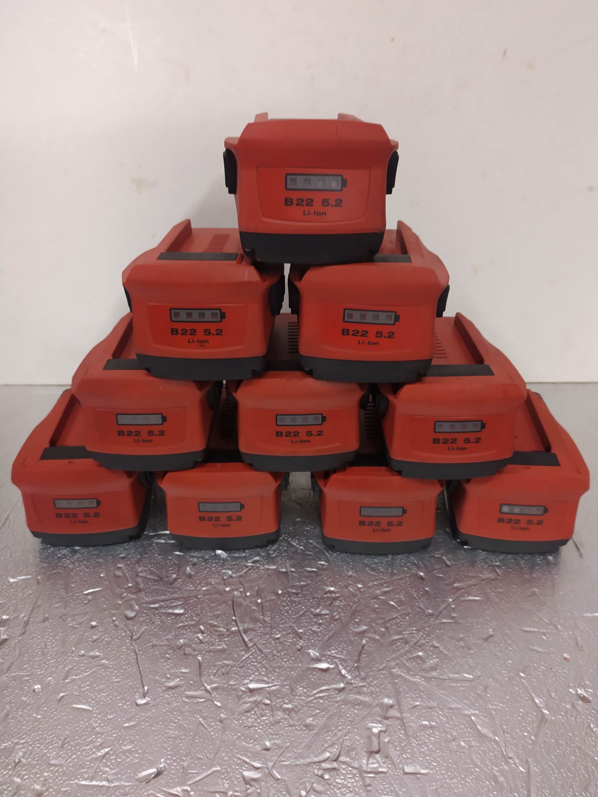 HILTI BATERÍA B22 5.2 DE 22 V (Pack 10 unidades)